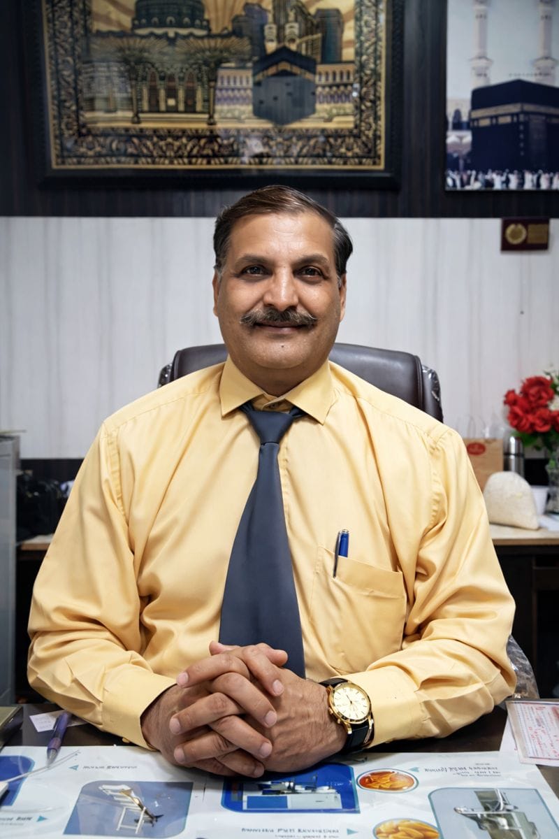 Akhtar Ali Khan, Founder and Managing Director of A.S. Engineering Works